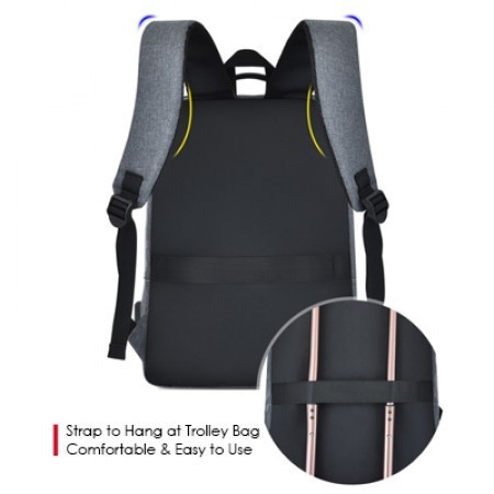 15.6" VIO Laptop Backpack with USB Port 06
